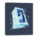 Frozen In Time Travel - Canvas Wraps Canvas Wraps RIPT Apparel 16x20 / Navy