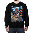 Frozzedd Flakes - Crew Neck Sweatshirt Crew Neck Sweatshirt RIPT Apparel Small / Black