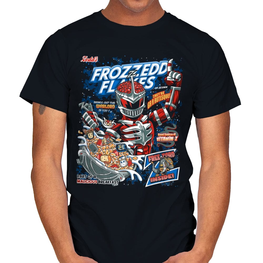 Frozzedd Flakes - Mens T-Shirts RIPT Apparel Small / Black