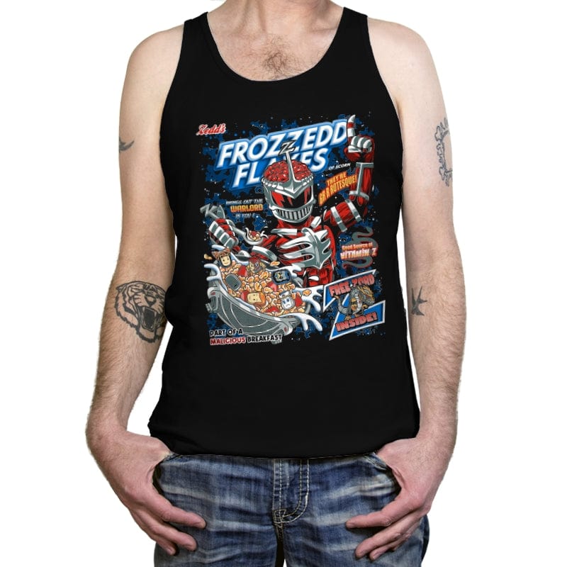 Frozzedd Flakes - Tanktop Tanktop RIPT Apparel X-Small / Black