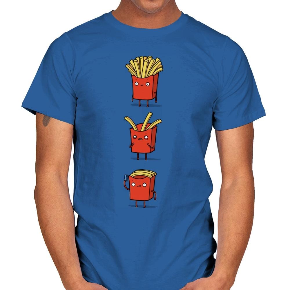 Fry Loss - Mens T-Shirts RIPT Apparel Small / Royal