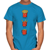 Fry Loss - Mens T-Shirts RIPT Apparel Small / Sapphire