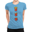 Fry Loss - Womens Premium T-Shirts RIPT Apparel Small / Turquoise