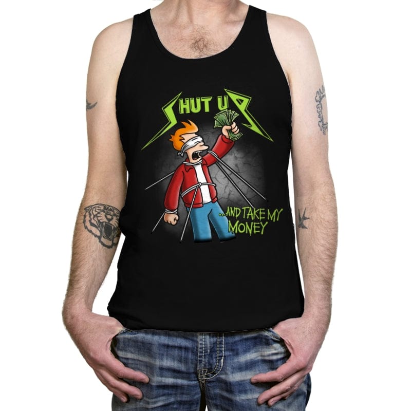 Frytallica - Tanktop Tanktop RIPT Apparel X-Small / Black