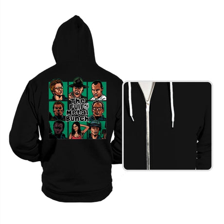 Full Metal Bunch - Hoodies Hoodies RIPT Apparel Small / Black