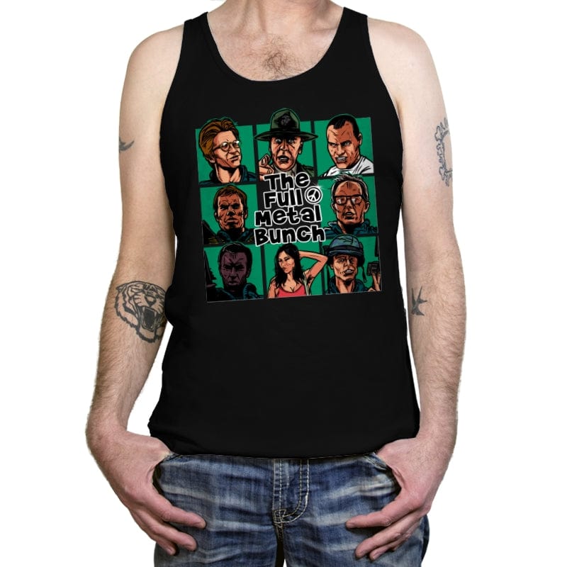 Full Metal Bunch - Tanktop Tanktop RIPT Apparel X-Small / Black