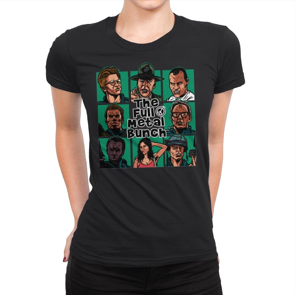 Full Metal Bunch - Womens Premium T-Shirts RIPT Apparel Small / Black