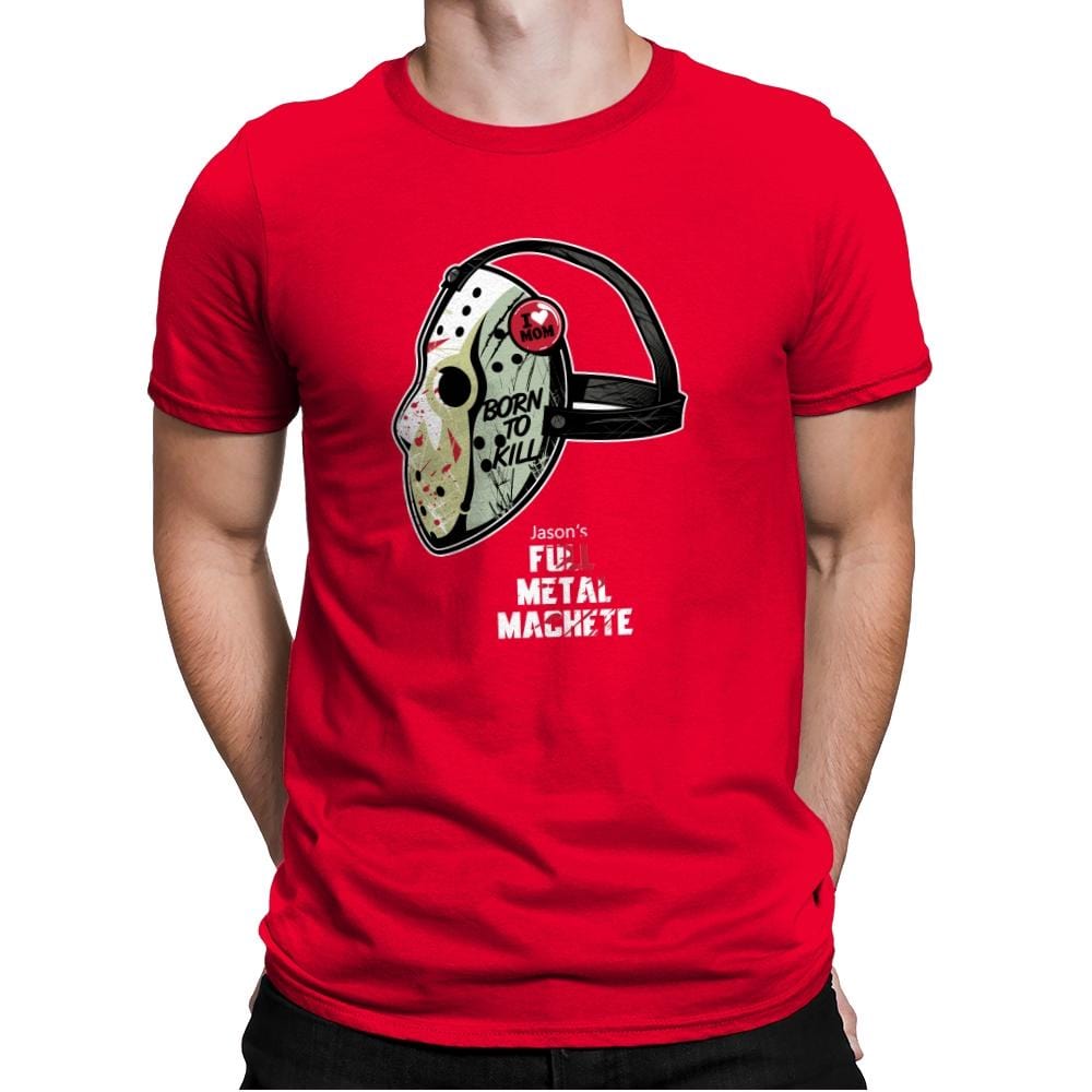 Full Metal Machete - Mens Premium T-Shirts RIPT Apparel Small / Red