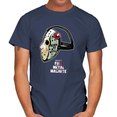 Full Metal Machete - Mens T-Shirts RIPT Apparel Small / Navy