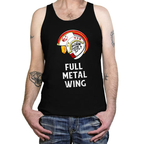 Full Metal Wing - Tanktop Tanktop RIPT Apparel X-Small / Black