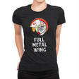 Full Metal Wing - Womens Premium T-Shirts RIPT Apparel Small / Black