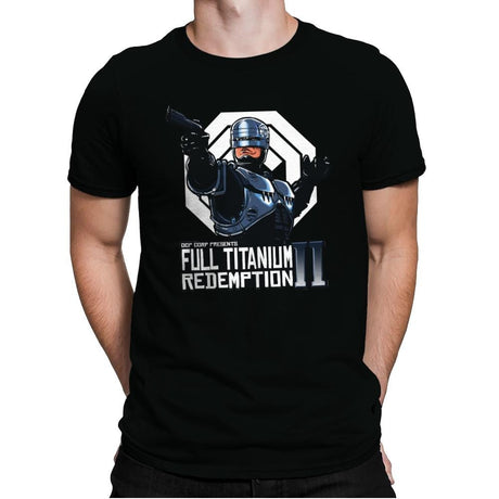 Full Titanium Redemption - Mens Premium T-Shirts RIPT Apparel Small / Black