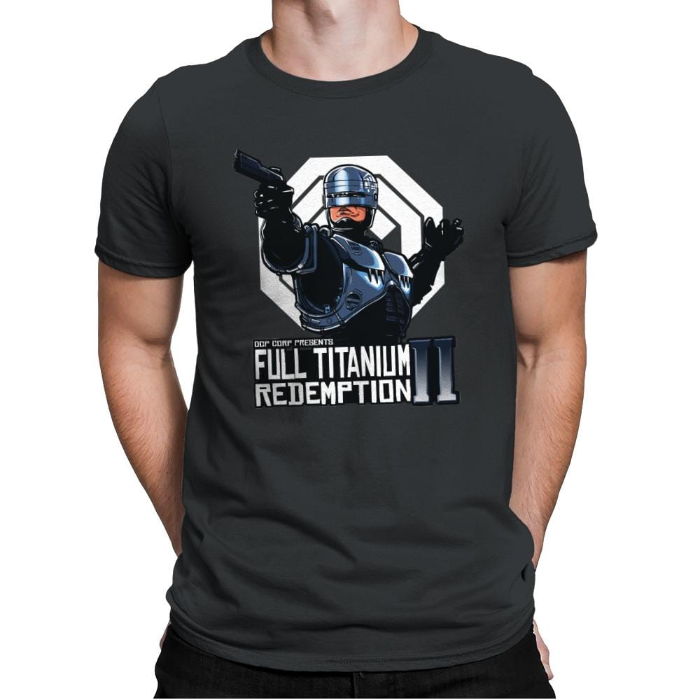 Full Titanium Redemption - Mens Premium T-Shirts RIPT Apparel Small / Heavy Metal