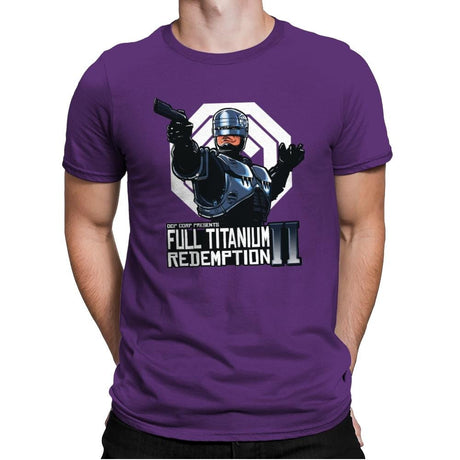 Full Titanium Redemption - Mens Premium T-Shirts RIPT Apparel Small / Purple Rush