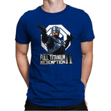 Full Titanium Redemption - Mens Premium T-Shirts RIPT Apparel Small / Royal