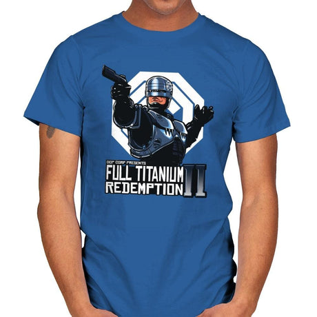 Full Titanium Redemption - Mens T-Shirts RIPT Apparel Small / Royal