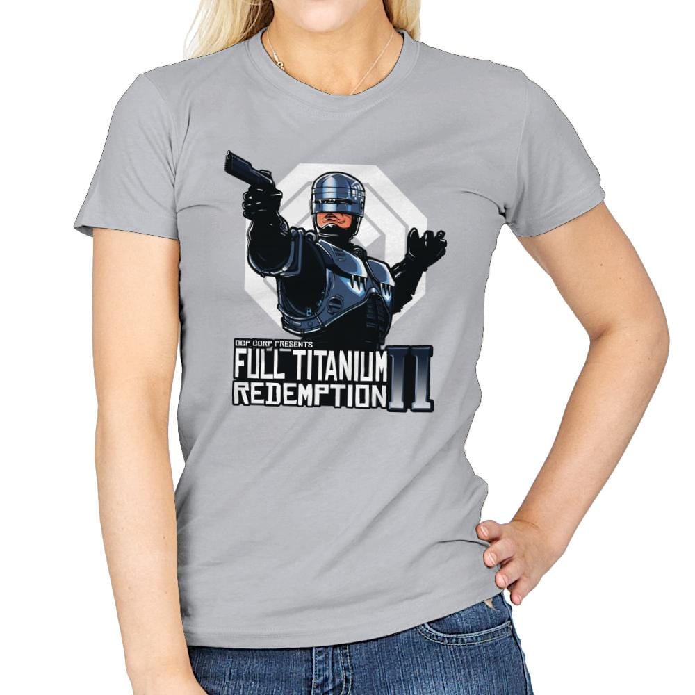 Full Titanium Redemption - Womens T-Shirts RIPT Apparel Small / Sport Grey