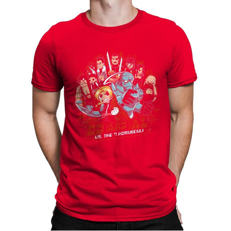 Fullmetal Pilgrim - Best Seller - Mens Premium T-Shirts RIPT Apparel Small / Red