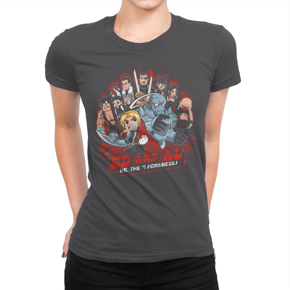 Fullmetal Pilgrim - Best Seller - Womens Premium T-Shirts RIPT Apparel Small / Heavy Metal