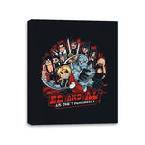 Fullmetal Pilgrim - Canvas Wraps Canvas Wraps RIPT Apparel 11x14 / Black
