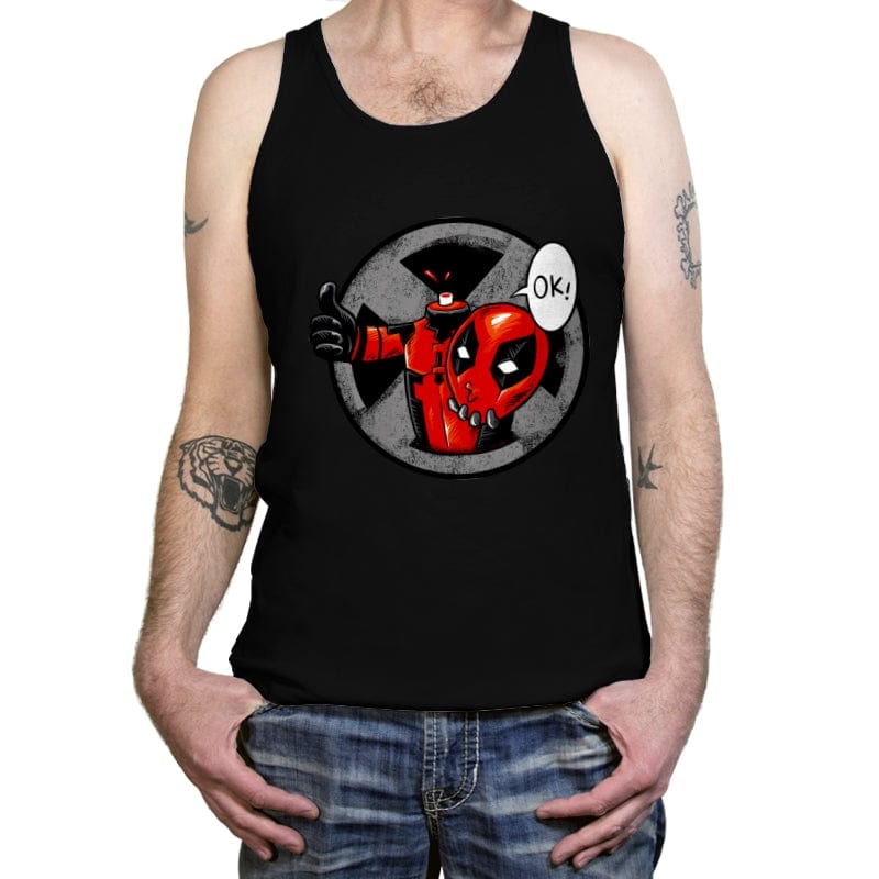 Fun Undead - Tanktop Tanktop RIPT Apparel X-Small / Black