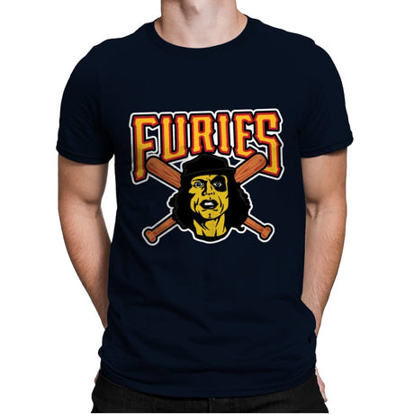 Furies - Mens Premium T-Shirts RIPT Apparel Small / Midnight Navy