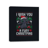 Fury Christmas - Canvas Wraps Canvas Wraps RIPT Apparel 11x14 / 151515