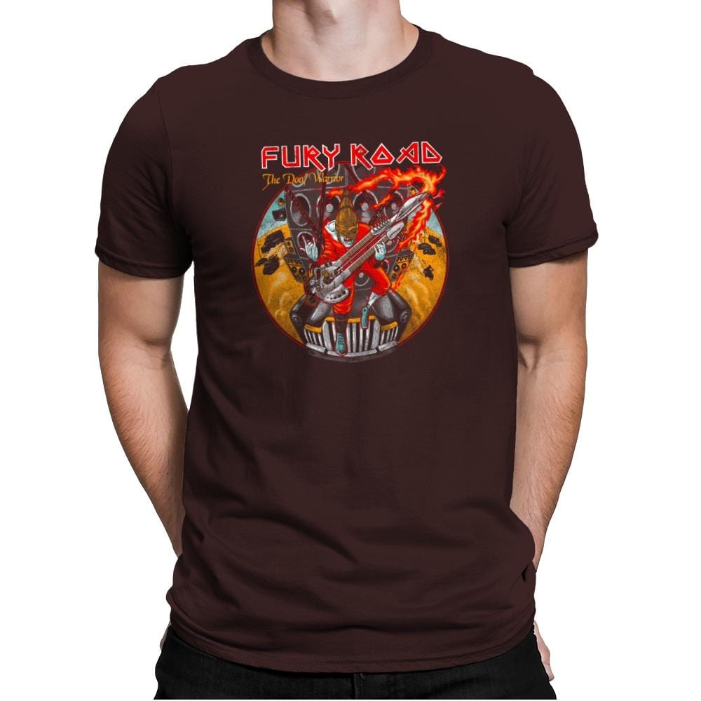 Fury Maiden: The Doofer Exclusive - Mens Premium T-Shirts RIPT Apparel Small / Dark Chocolate