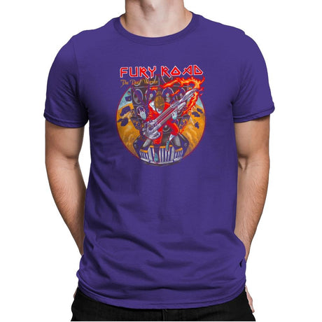 Fury Maiden: The Doofer Exclusive - Mens Premium T-Shirts RIPT Apparel Small / Purple Rush