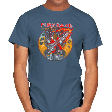 Fury Maiden: The Doofer Exclusive - Mens T-Shirts RIPT Apparel Small / Indigo Blue