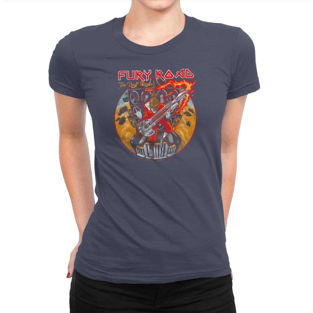 Fury Maiden: The Doofer Exclusive - Womens Premium T-Shirts RIPT Apparel Small / Indigo