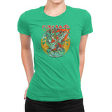 Fury Maiden: The Doofer Exclusive - Womens Premium T-Shirts RIPT Apparel Small / Kelly Green