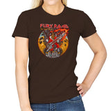 Fury Maiden: The Doofer Exclusive - Womens T-Shirts RIPT Apparel Small / Dark Chocolate