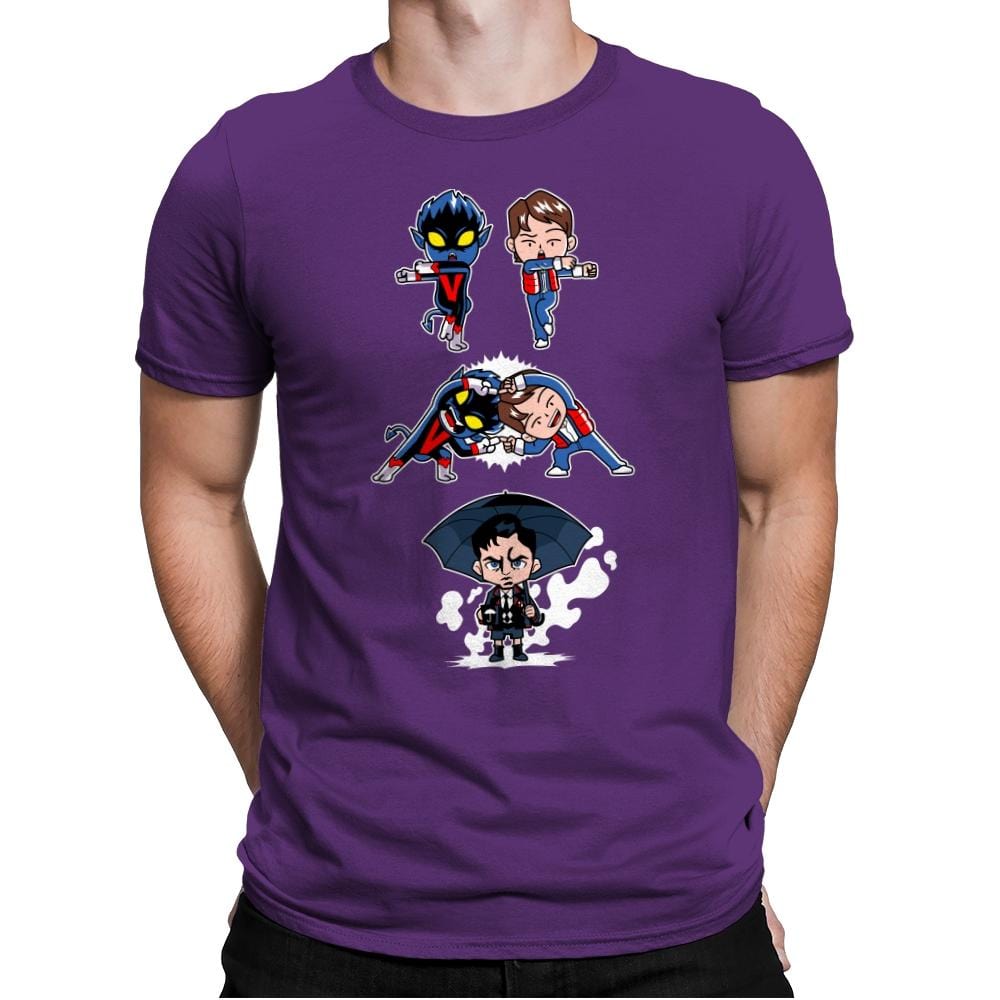 Fusion Number 5 - Mens Premium T-Shirts RIPT Apparel Small / Purple Rush