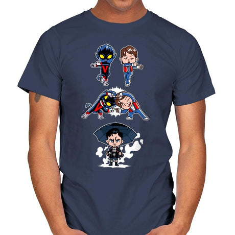 Fusion Number 5 - Mens T-Shirts RIPT Apparel Small / Navy
