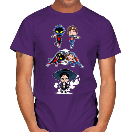 Fusion Number 5 - Mens T-Shirts RIPT Apparel Small / Purple