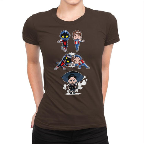 Fusion Number 5 - Womens Premium T-Shirts RIPT Apparel Small / Dark Chocolate