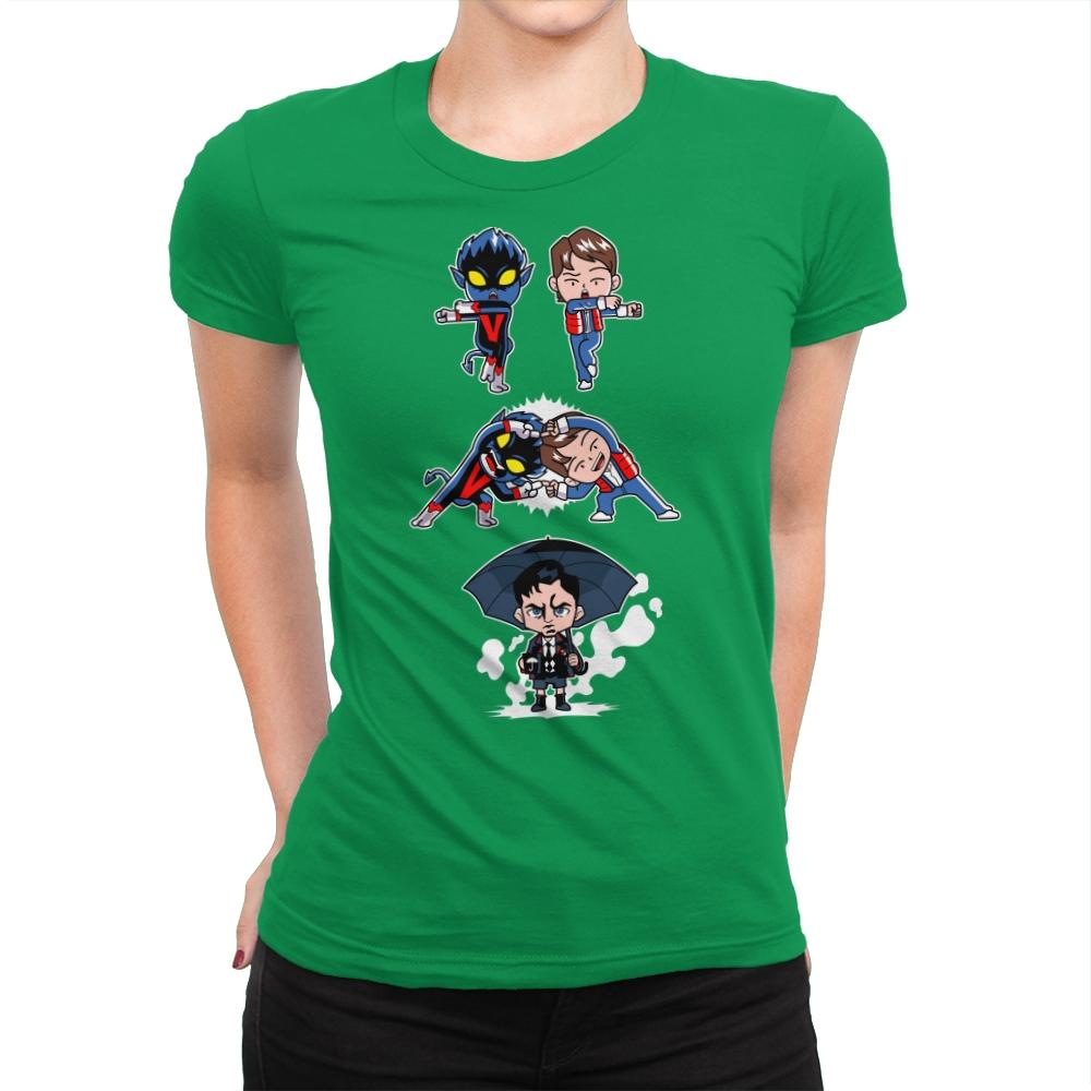 Fusion Number 5 - Womens Premium T-Shirts RIPT Apparel Small / Kelly Green