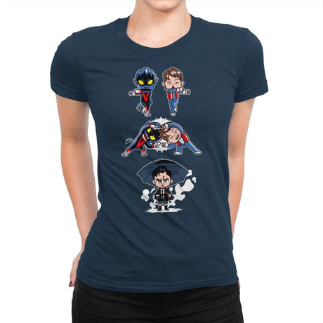 Fusion Number 5 - Womens Premium T-Shirts RIPT Apparel Small / Midnight Navy