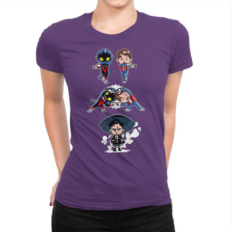 Fusion Number 5 - Womens Premium T-Shirts RIPT Apparel Small / Purple Rush