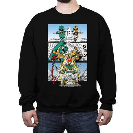 Fusion Ranger - Crew Neck Sweatshirt Crew Neck Sweatshirt RIPT Apparel Small / Black