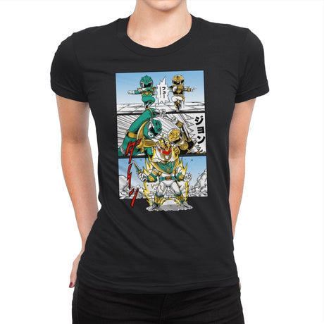 Fusion Ranger - Womens Premium T-Shirts RIPT Apparel Small / Black