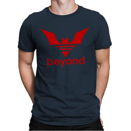 Future-Bat Athletics - Anytime - Mens Premium T-Shirts RIPT Apparel Small / Indigo