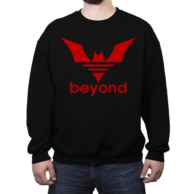 Future-Bat Athletics - Crew Neck Sweatshirt Crew Neck Sweatshirt RIPT Apparel Small / Black