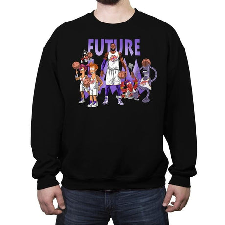 Future Jam Remix - Crew Neck Sweatshirt Crew Neck Sweatshirt RIPT Apparel Small / Black