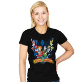 Future Rangers - Womens T-Shirts RIPT Apparel Small / Black