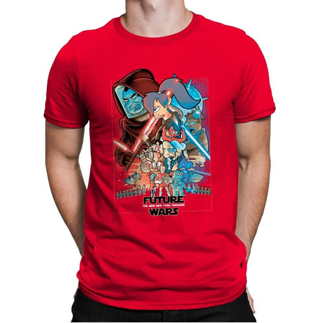 Future Wars - Best Seller - Mens Premium T-Shirts RIPT Apparel Small / Red