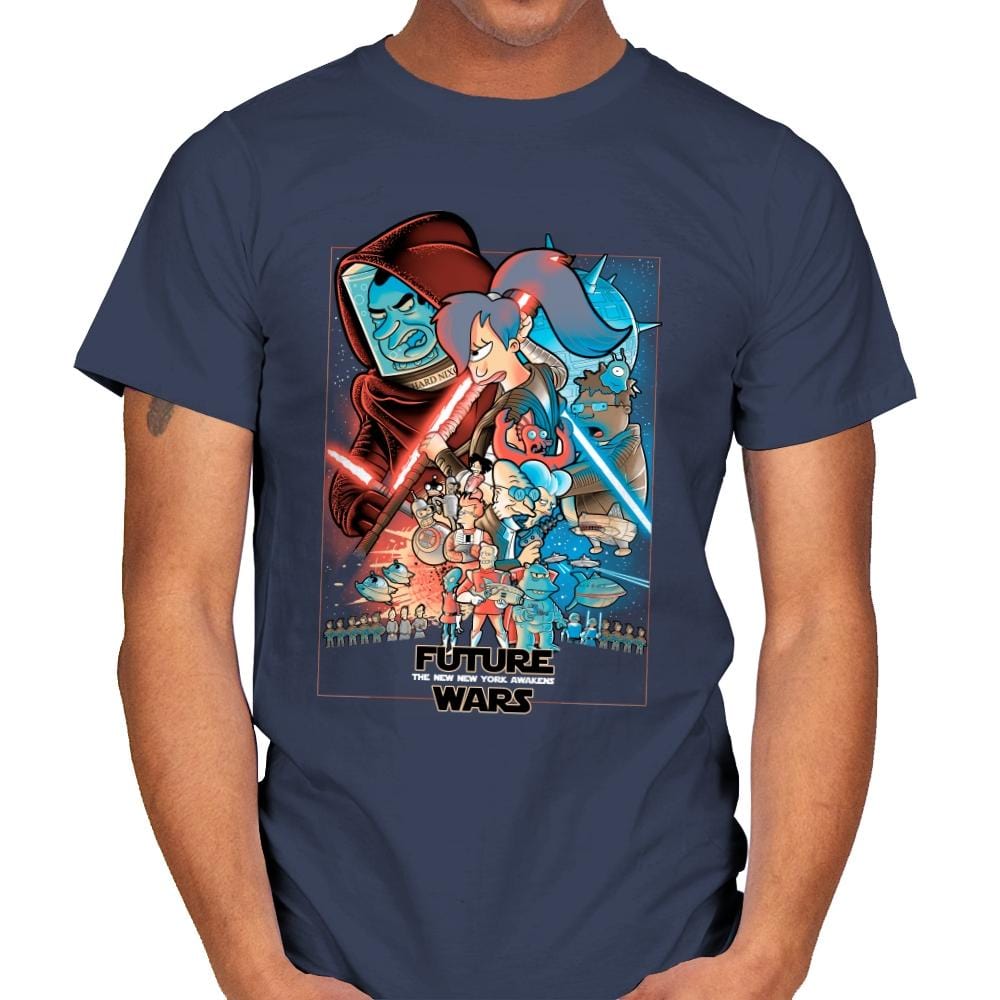 Future Wars - Best Seller - Mens T-Shirts RIPT Apparel Small / Navy