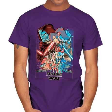 Future Wars - Best Seller - Mens T-Shirts RIPT Apparel Small / Purple