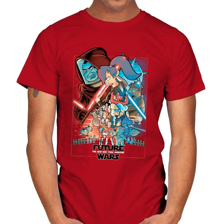 Future Wars - Best Seller - Mens T-Shirts RIPT Apparel Small / Red
